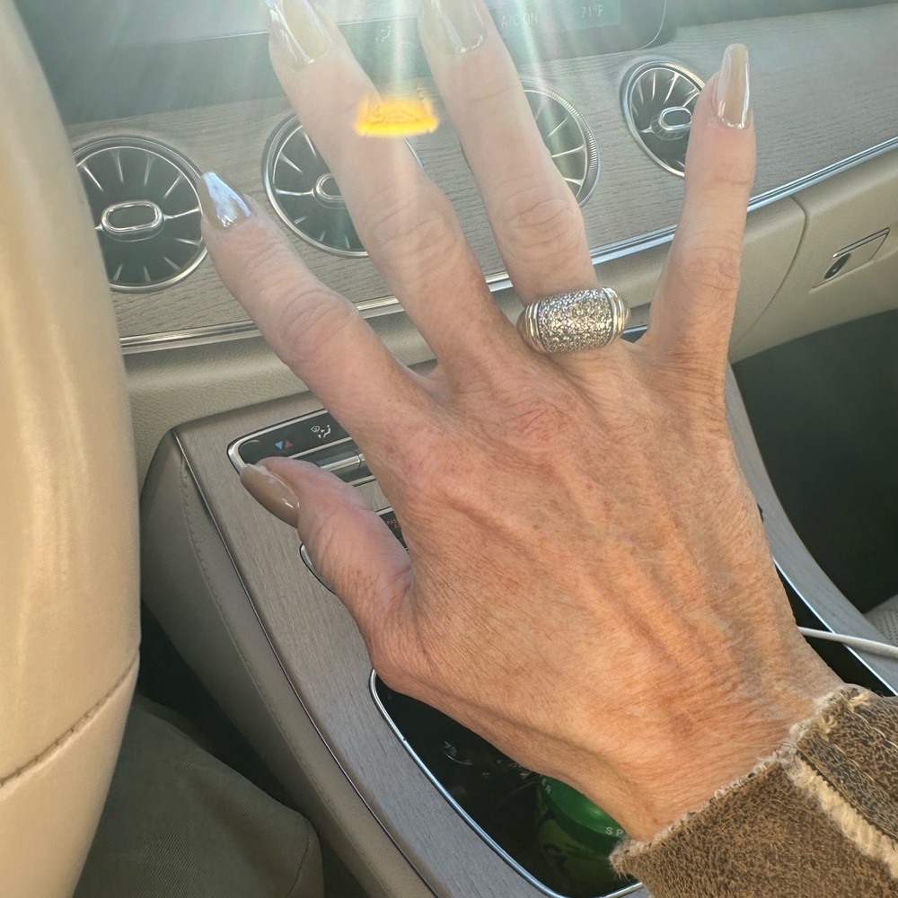 David Yurman Metro Diamond Ring 6.25 - Picture 6 of 6